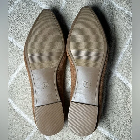 Brand New, Never Worn - Womens a new day Cognac Loafer Flats w/ Memory Foam - 8 - Picture 3 of 3